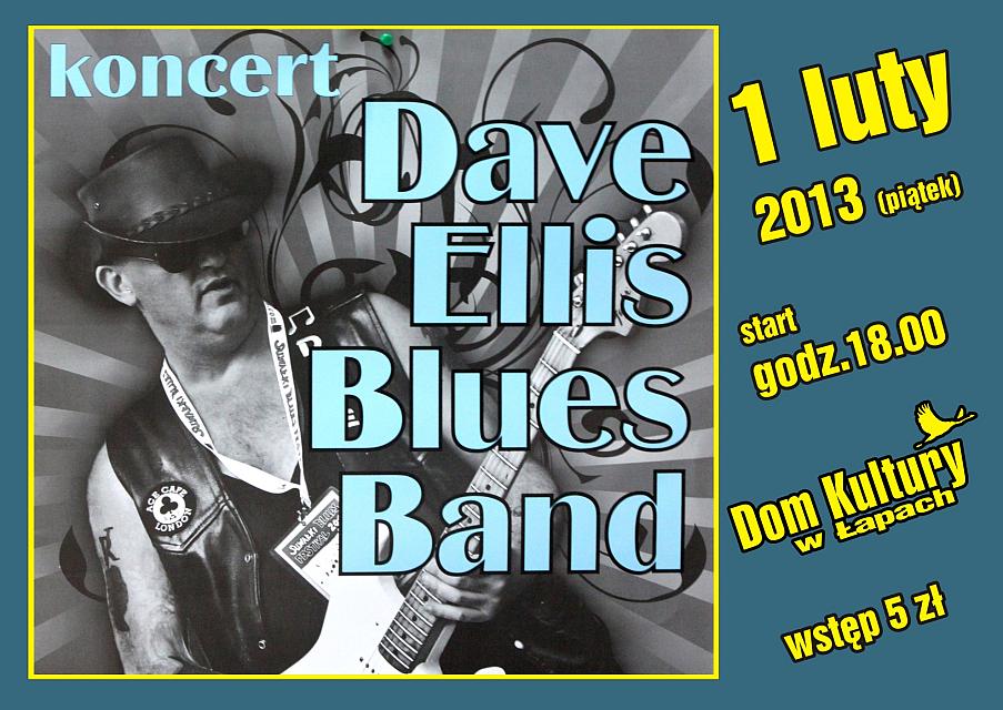 Dave Ellis Blues Band koncert
