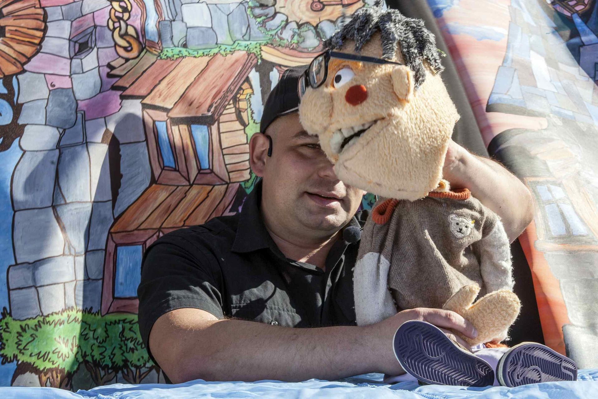 piknik rodzinny z okazji „Dnia Dziecka” organizowany przez Dom Kultury w Łapach