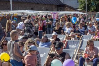 piknik rodzinny z okazji „Dnia Dziecka” organizowany przez Dom Kultury w Łapach