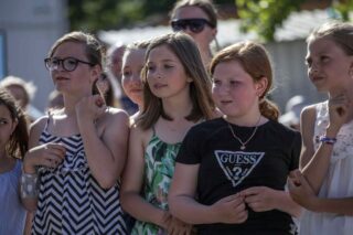 piknik rodzinny z okazji „Dnia Dziecka” organizowany przez Dom Kultury w Łapach