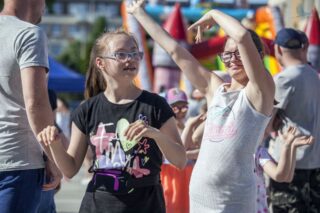 piknik rodzinny z okazji „Dnia Dziecka” organizowany przez Dom Kultury w Łapach
