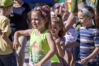 piknik rodzinny z okazji „Dnia Dziecka” organizowany przez Dom Kultury w Łapach