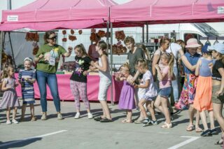 piknik rodzinny z okazji „Dnia Dziecka” organizowany przez Dom Kultury w Łapach