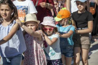 piknik rodzinny z okazji „Dnia Dziecka” organizowany przez Dom Kultury w Łapach