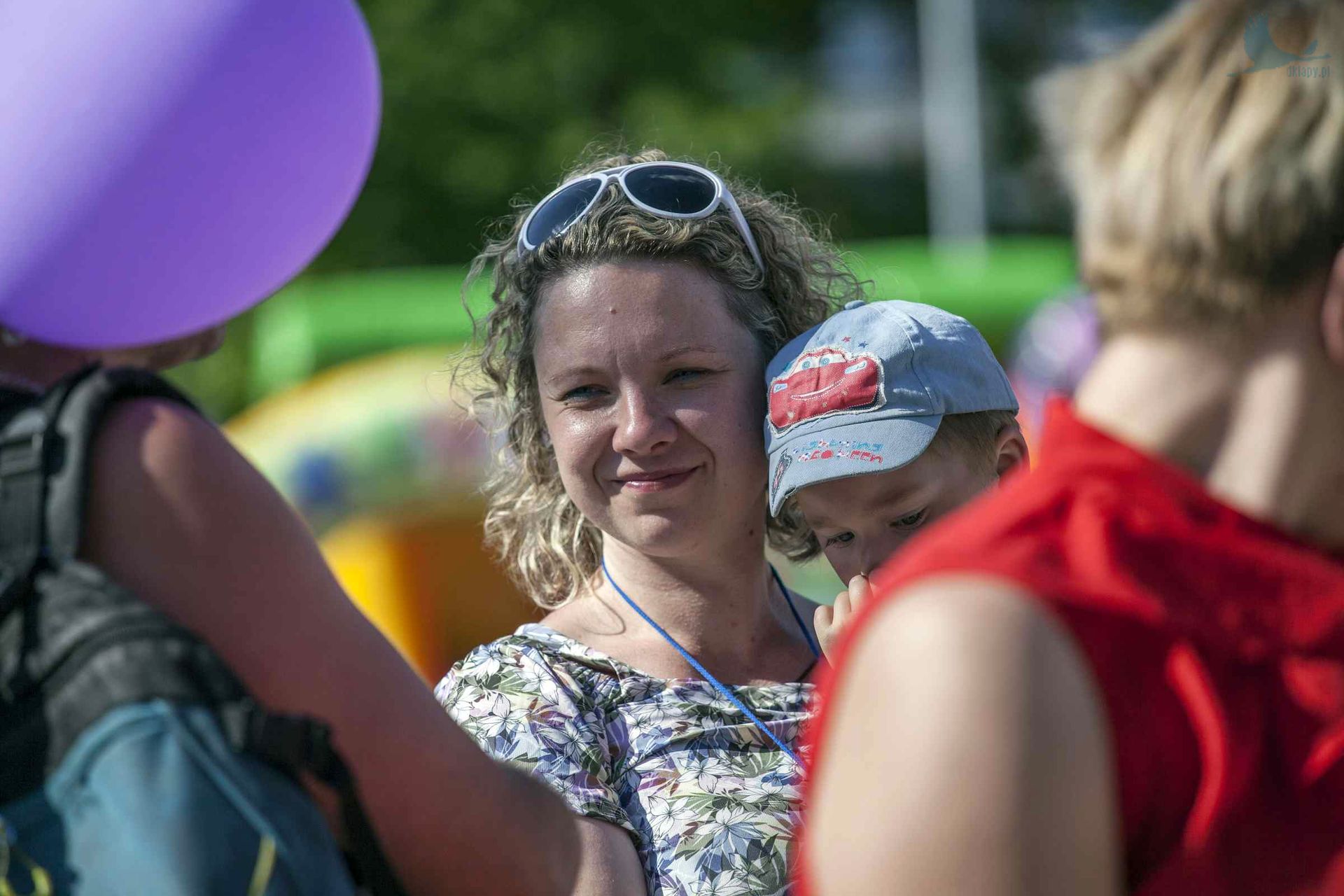 piknik rodzinny z okazji „Dnia Dziecka” organizowany przez Dom Kultury w Łapach