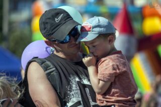 piknik rodzinny z okazji „Dnia Dziecka” organizowany przez Dom Kultury w Łapach