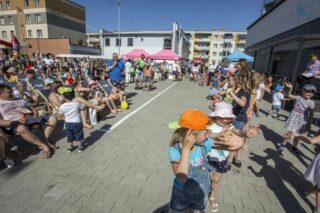 piknik rodzinny z okazji „Dnia Dziecka” organizowany przez Dom Kultury w Łapach