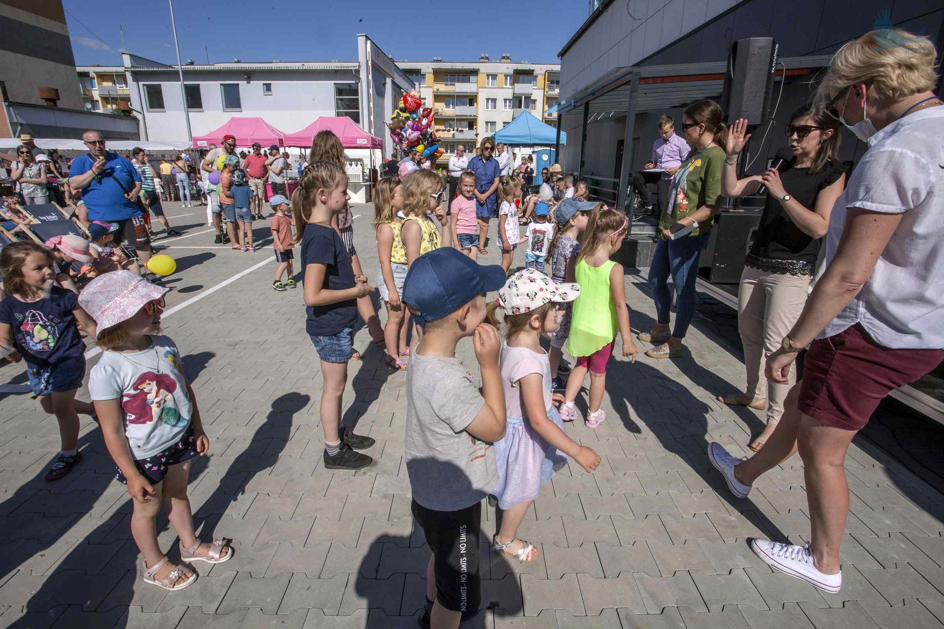 piknik rodzinny z okazji „Dnia Dziecka” organizowany przez Dom Kultury w Łapach