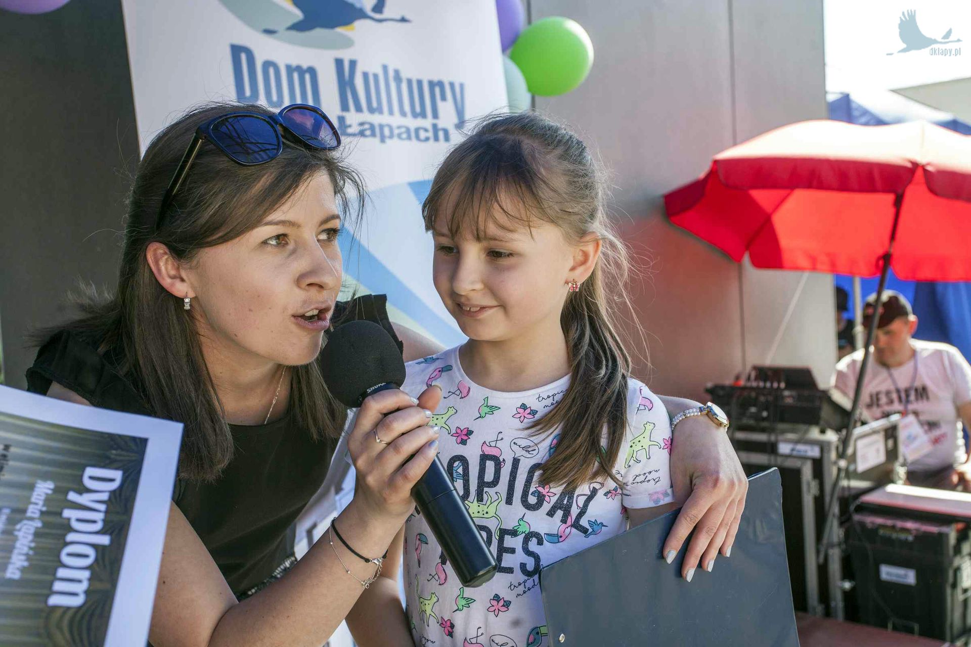 piknik rodzinny z okazji „Dnia Dziecka” organizowany przez Dom Kultury w Łapach