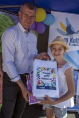 piknik rodzinny z okazji „Dnia Dziecka” organizowany przez Dom Kultury w Łapach