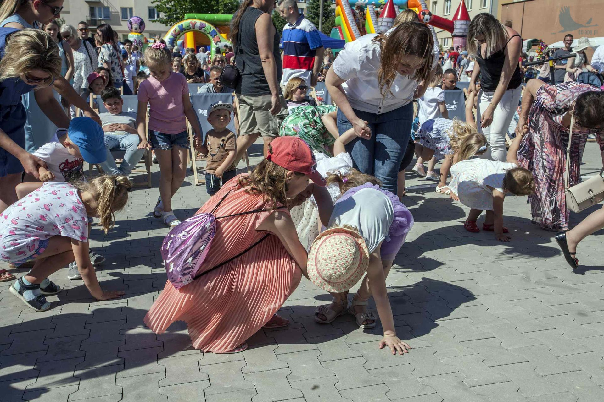 piknik rodzinny z okazji „Dnia Dziecka” organizowany przez Dom Kultury w Łapach
