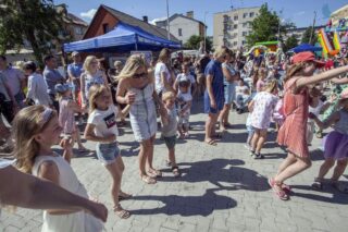 piknik rodzinny z okazji „Dnia Dziecka” organizowany przez Dom Kultury w Łapach