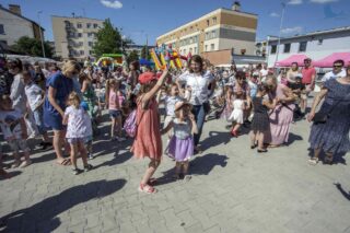 piknik rodzinny z okazji „Dnia Dziecka” organizowany przez Dom Kultury w Łapach