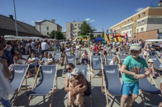 piknik rodzinny z okazji „Dnia Dziecka” organizowany przez Dom Kultury w Łapach