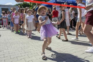 piknik rodzinny z okazji „Dnia Dziecka” organizowany przez Dom Kultury w Łapach
