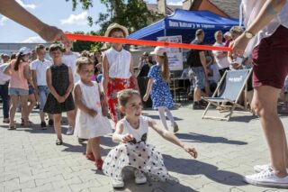 piknik rodzinny z okazji „Dnia Dziecka” organizowany przez Dom Kultury w Łapach