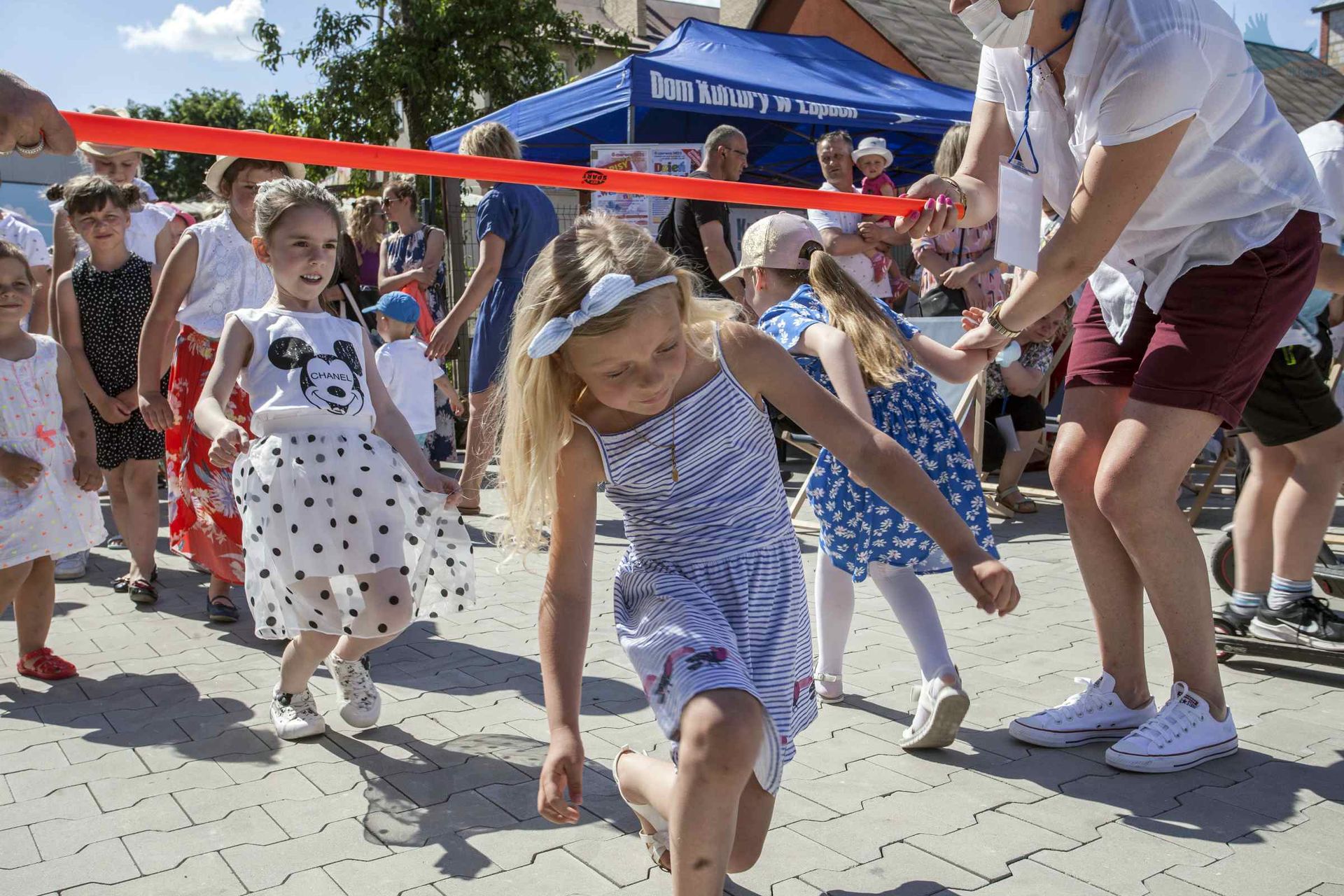 piknik rodzinny z okazji „Dnia Dziecka” organizowany przez Dom Kultury w Łapach