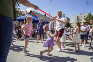 piknik rodzinny z okazji „Dnia Dziecka” organizowany przez Dom Kultury w Łapach