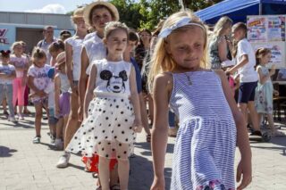 piknik rodzinny z okazji „Dnia Dziecka” organizowany przez Dom Kultury w Łapach