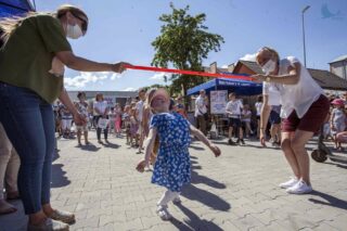 piknik rodzinny z okazji „Dnia Dziecka” organizowany przez Dom Kultury w Łapach