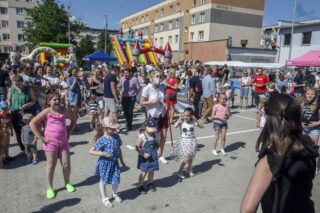 piknik rodzinny z okazji „Dnia Dziecka” organizowany przez Dom Kultury w Łapach