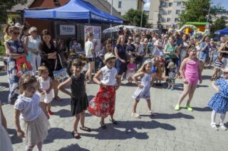 piknik rodzinny z okazji „Dnia Dziecka” organizowany przez Dom Kultury w Łapach
