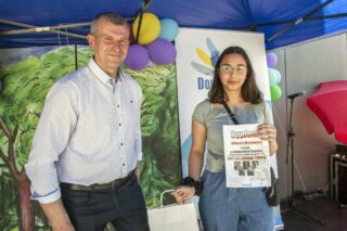 piknik rodzinny z okazji „Dnia Dziecka” organizowany przez Dom Kultury w Łapach