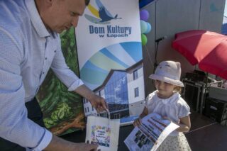 piknik rodzinny z okazji „Dnia Dziecka” organizowany przez Dom Kultury w Łapach