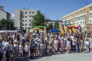 piknik rodzinny z okazji „Dnia Dziecka” organizowany przez Dom Kultury w Łapach