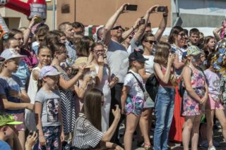 piknik rodzinny z okazji „Dnia Dziecka” organizowany przez Dom Kultury w Łapach