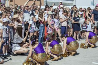 piknik rodzinny z okazji „Dnia Dziecka” organizowany przez Dom Kultury w Łapach