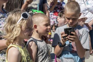 piknik rodzinny z okazji „Dnia Dziecka” organizowany przez Dom Kultury w Łapach