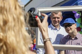piknik rodzinny z okazji „Dnia Dziecka” organizowany przez Dom Kultury w Łapach