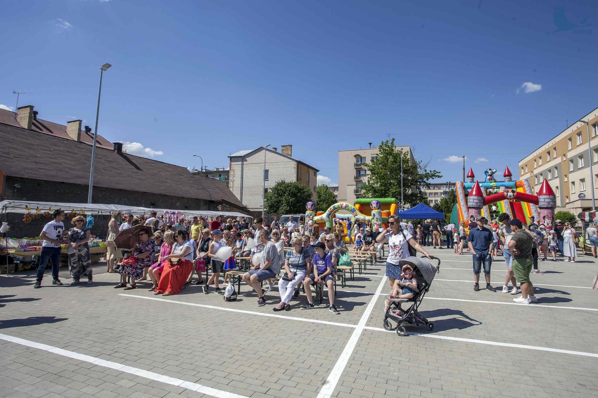piknik rodzinny z okazji „Dnia Dziecka” organizowany przez Dom Kultury w Łapach