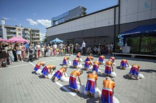 piknik rodzinny z okazji „Dnia Dziecka” organizowany przez Dom Kultury w Łapach