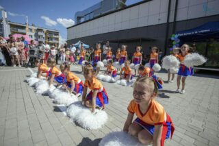 piknik rodzinny z okazji „Dnia Dziecka” organizowany przez Dom Kultury w Łapach