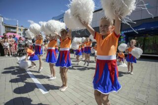 piknik rodzinny z okazji „Dnia Dziecka” organizowany przez Dom Kultury w Łapach