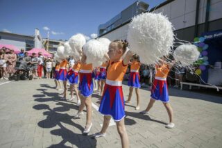 piknik rodzinny z okazji „Dnia Dziecka” organizowany przez Dom Kultury w Łapach
