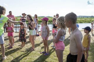 piknik rodzinny na plaży w Uhowie Sobótka 2021