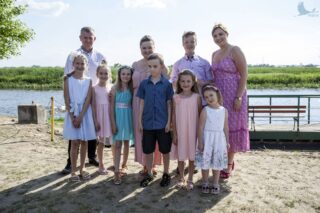 piknik rodzinny na plaży w Uhowie Sobótka 2021