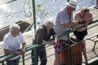 piknik rodzinny na plaży w Uhowie Sobótka 2021