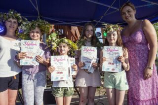 piknik rodzinny na plaży w Uhowie Sobótka 2021