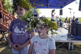 piknik rodzinny na plaży w Uhowie Sobótka 2021