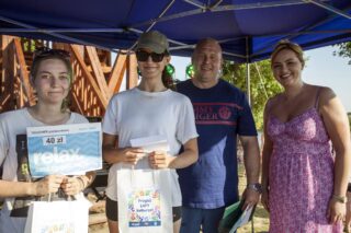 piknik rodzinny na plaży w Uhowie Sobótka 2021