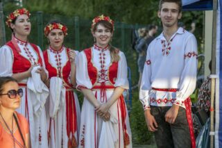 piknik rodzinny na plaży w Uhowie Sobótka 2021