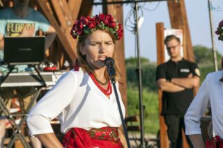 piknik rodzinny na plaży w Uhowie Sobótka 2021