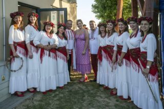 piknik rodzinny na plaży w Uhowie Sobótka 2021