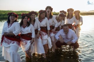 piknik rodzinny na plaży w Uhowie Sobótka 2021