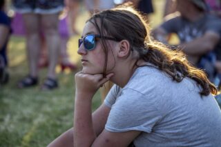 piknik rodzinny na plaży w Uhowie Sobótka 2021