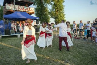 piknik rodzinny na plaży w Uhowie Sobótka 2021